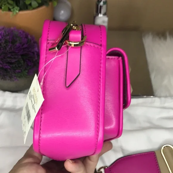 MMK Studded Bradshaw Leather Camera Crossbody - Picture 9 of 13